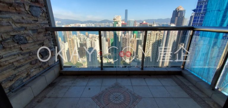 4房2廁,實用率高,極高層,露台香港花園出租單位