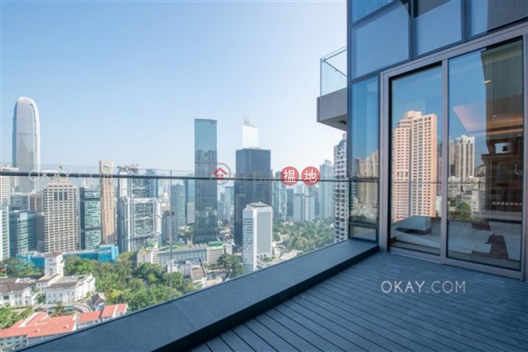 Luxurious 3 bed on high floor with balcony & parking | Rental