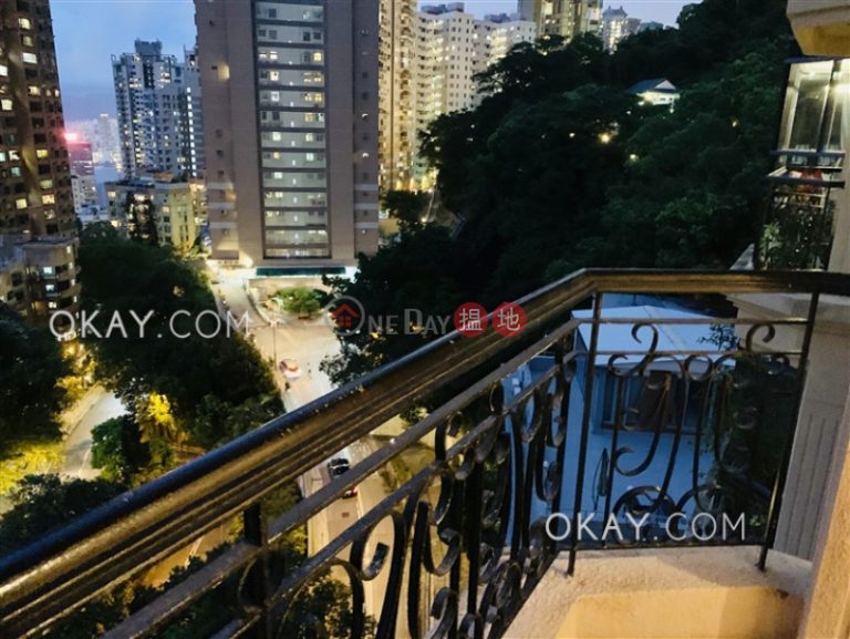 Efficient 3 bed on high floor with balcony & parking | Rental