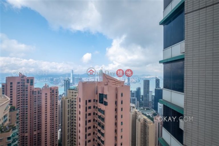 Beautiful 4 bed on high floor with balcony & parking | Rental