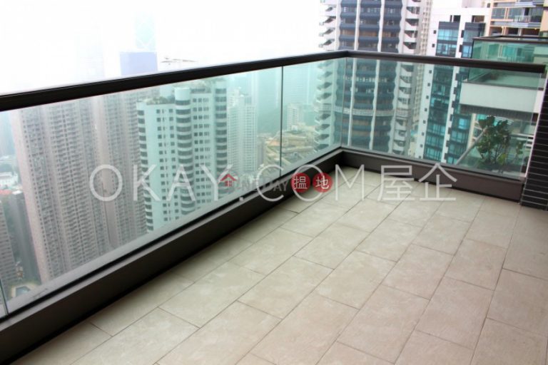 Unique 3 bedroom on high floor with balcony | Rental