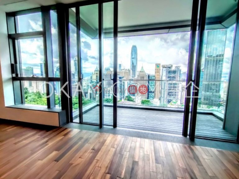 Stylish 3 bed on high floor with harbour views | Rental