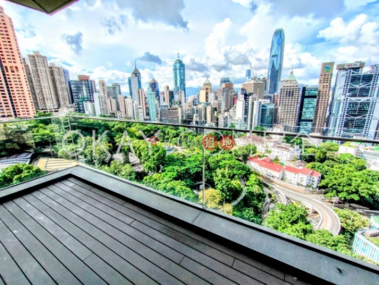 Stylish 3 bed on high floor with harbour views | Rental